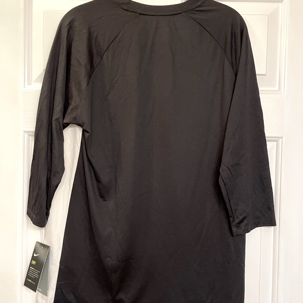 Mens Nike Baseball Raglan Shirt - Picture 2 of 3